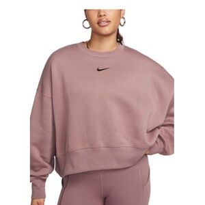 NIKE PHOENIX FLEECE OVER-OVERSIZED CREW-NECK SWEATSHIRT